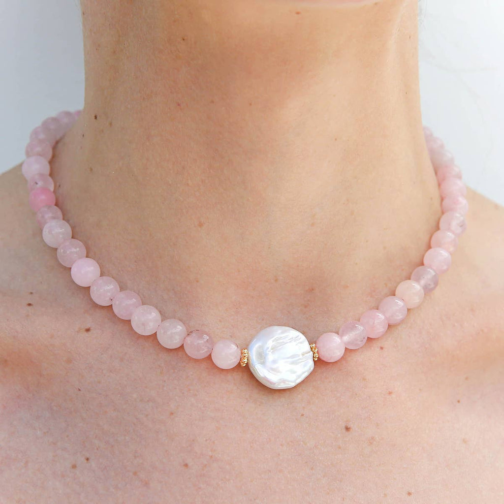 Kingston Jewellery / Quartz Freshwater Necklace
