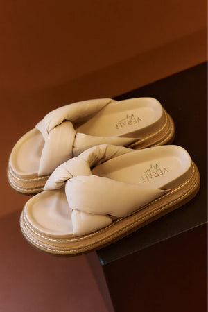 Verali / Thames Slide - Stone Beige