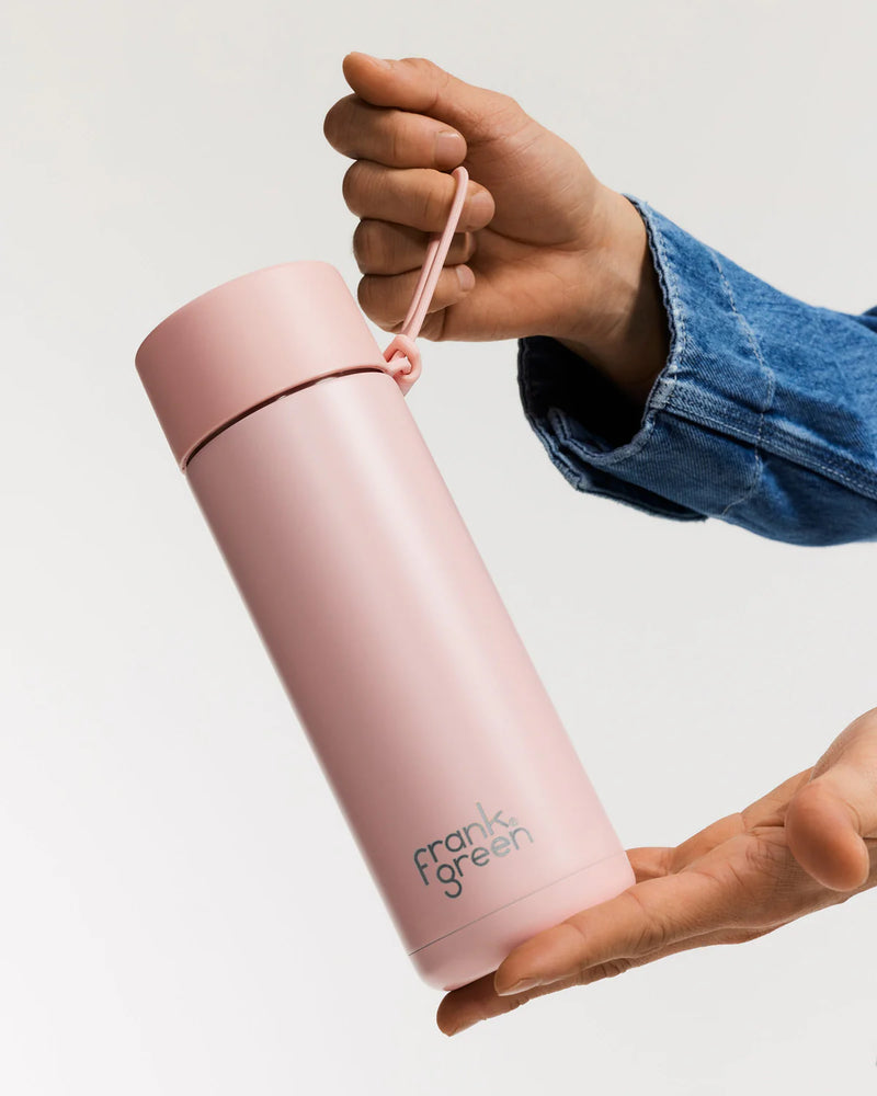 Frank Green / 595mL Reusable Bottle Blushed Pink