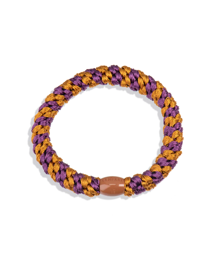 Kkneeki / Hair Tie - Grape/Curry