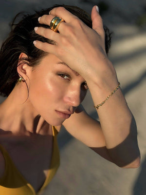Bowie & Co / Origins Bell Stud Earrings: Gold