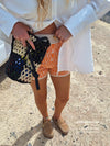 Juan & Me / Iconic Yardage Shorts - Orange