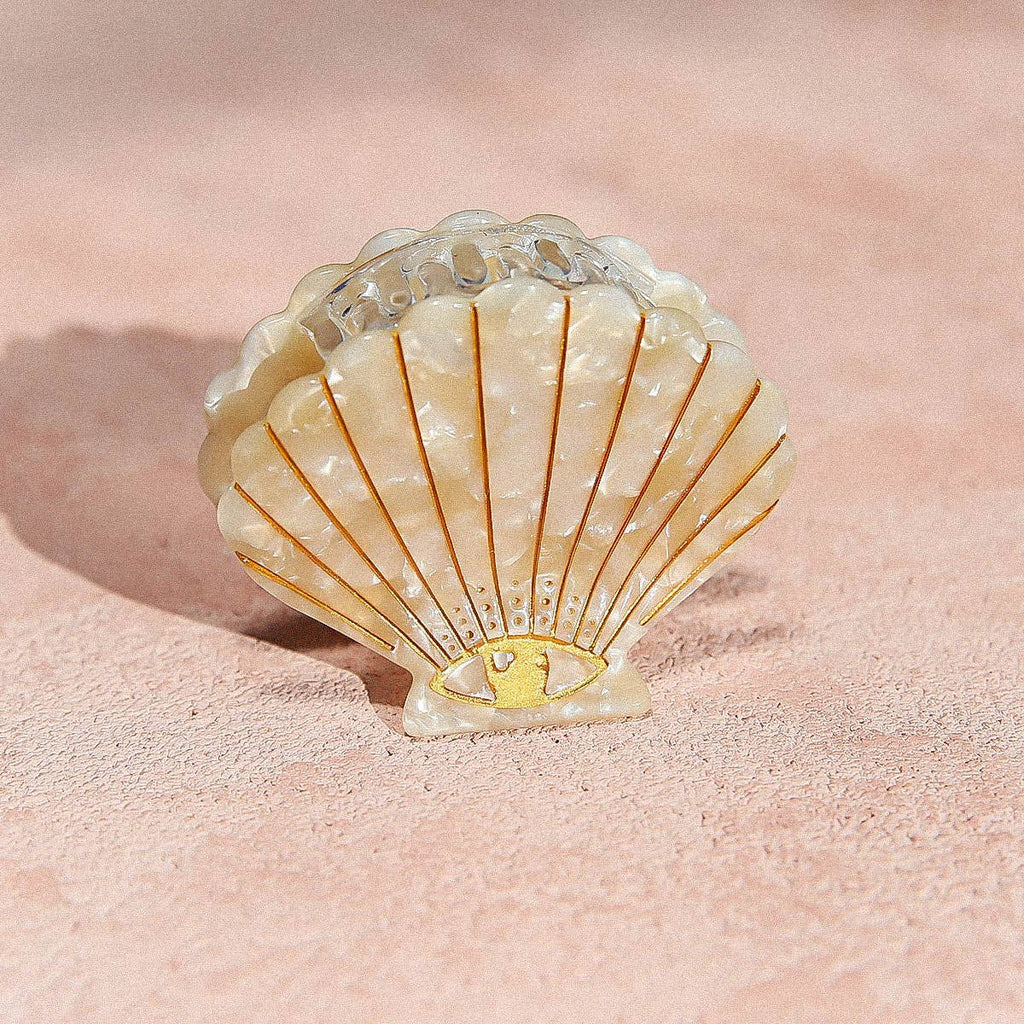 Kingston Jewellery / Creamy Shell Clip
