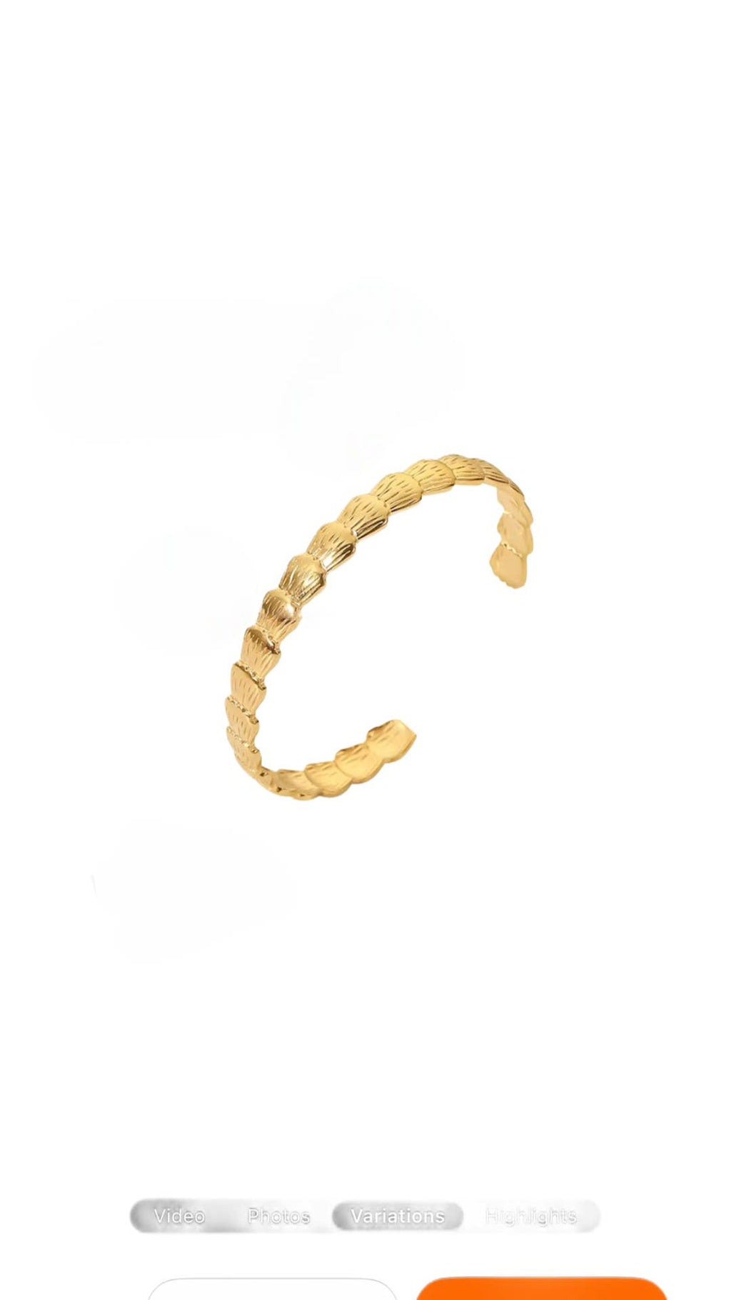 Sea Soul / Seashell Cuff 