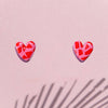 Kingston Jewellery / Terrazzo Heart Studs
