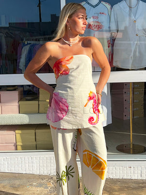 By Frankie / Bahama Strapless Set
