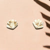 Kingston Jewellery / White Shell Studs
