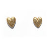 Kingston Jewellery / Gold Heart Studs