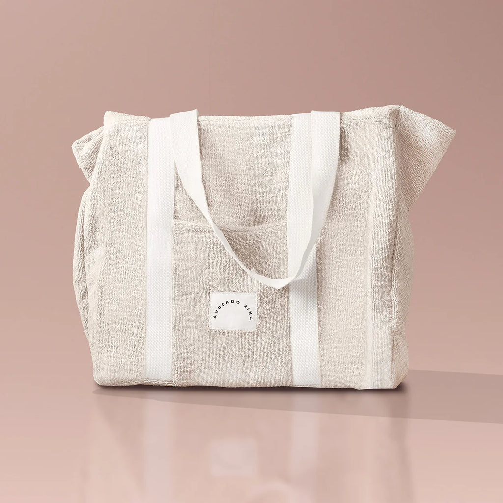 Avocado Zinc / Terry Tote Bag