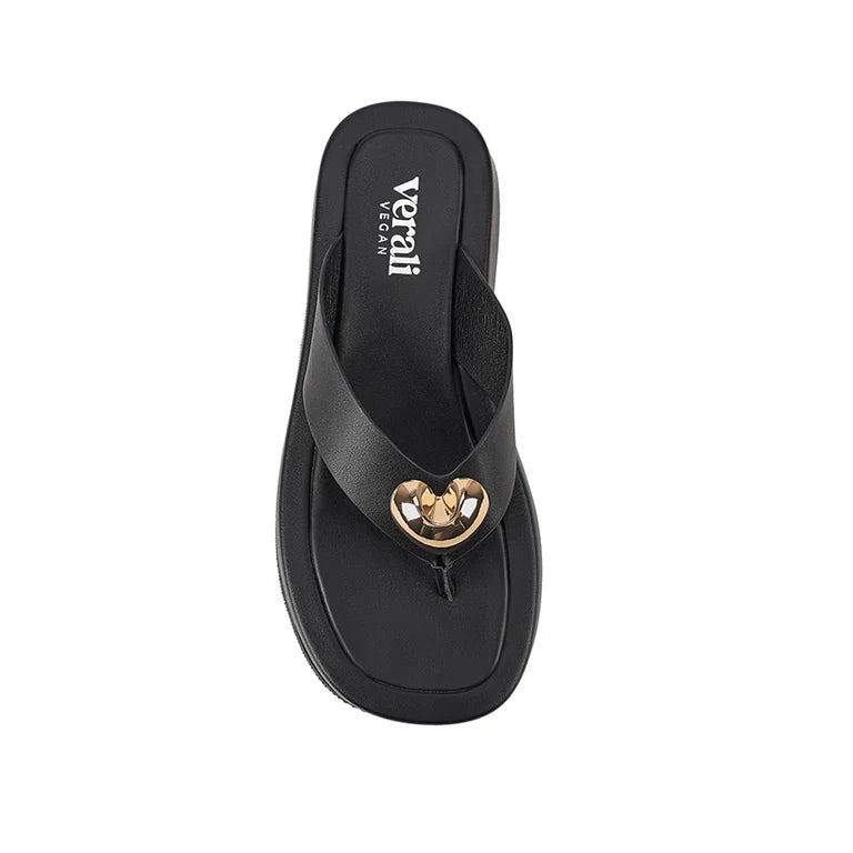 Verali / Bosley Platform Thongs - Black