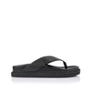 Verali / Bridget Footbed Slides - Black