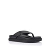 Verali / Bridget Footbed Slides - Black