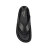 Verali / Bridget Footbed Slides - Black