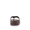 Verali / Bridget Footbed Slides - Chocolate Brown