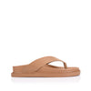 Verali / Bridget Footbed Slides - Dark Camel Tan