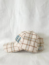 Far Mer- Neutral Plaid Cap