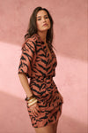 Cartel & Willow / Harley Mini Dress - Zebra