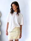 By Frankie / Lacey Skirt - Lemon