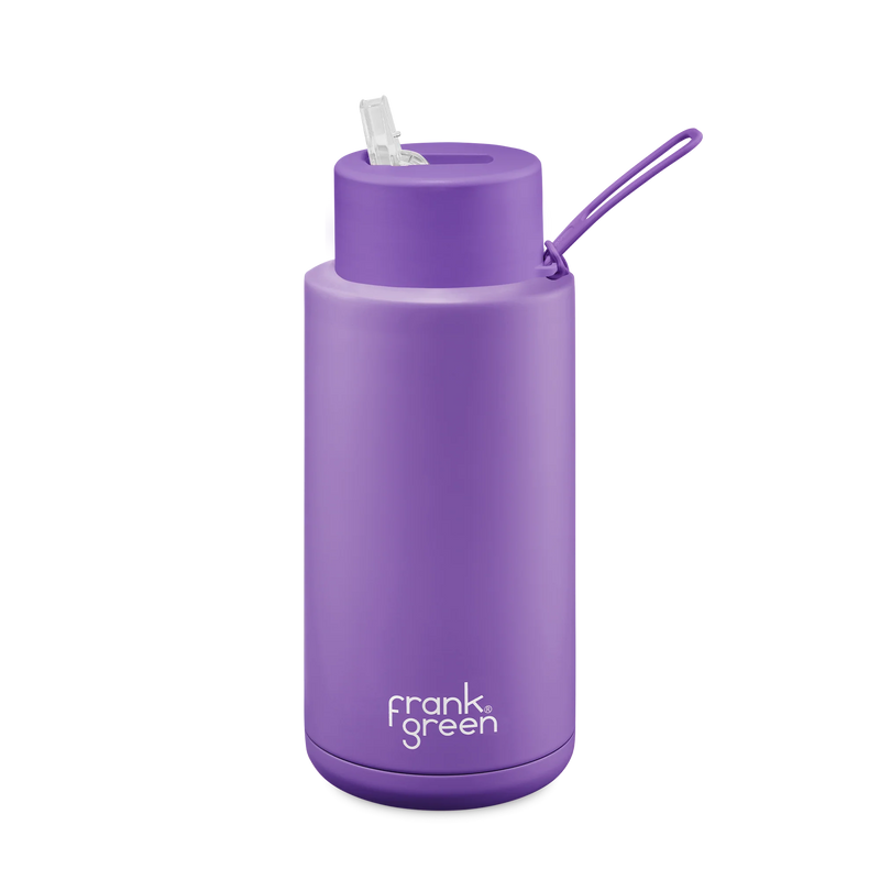 Frank Green // 34oz Reusable Bottle Cosmic Purple