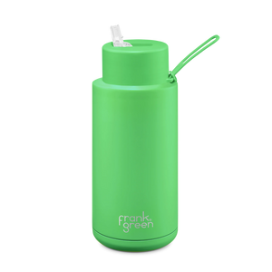 Frank Green // 34oz Reusable Bottle Neon Green