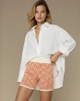 Juan & Me / Iconic Yardage Shorts - Orange