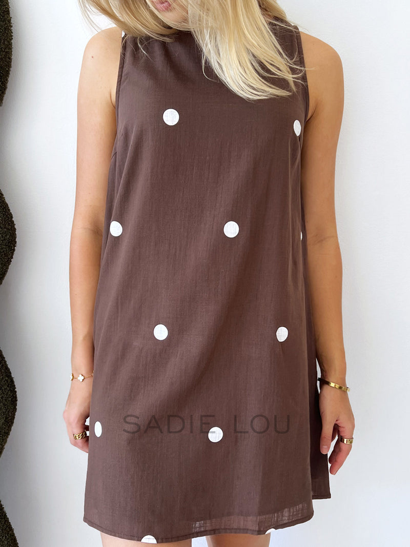 By Frankie / Aura Mini Spot Dress