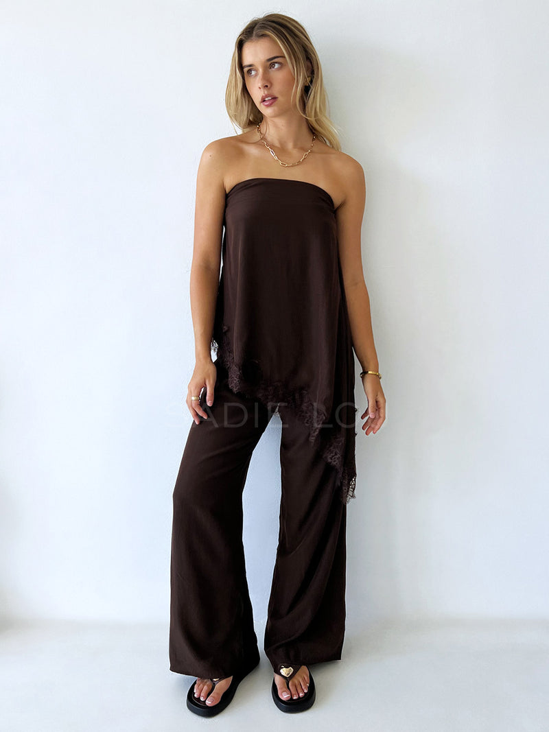 By Frankie / Lovita Lace Set - Choc