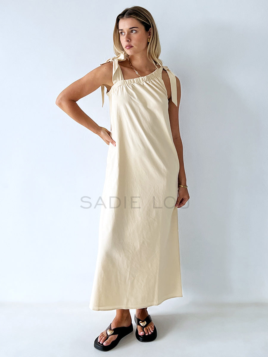 Silent Theory / Lily Maxi Dress - Butter