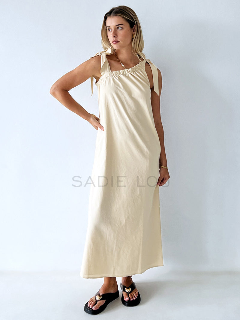 Silent Theory / Lily Maxi Dress - Butter