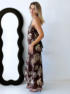 By Frankie / Kaia Halter Maxi Dress