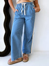 Varella Racer Pant - Light Denim