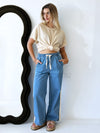 Varella Racer Pant - Light Denim