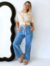 Varella Racer Pant - Light Denim