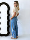 Varella Racer Pant - Light Denim