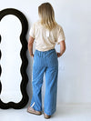 Varella Racer Pant - Light Denim