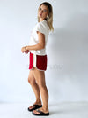 Cracker Day Club / Retro Shorts - Red