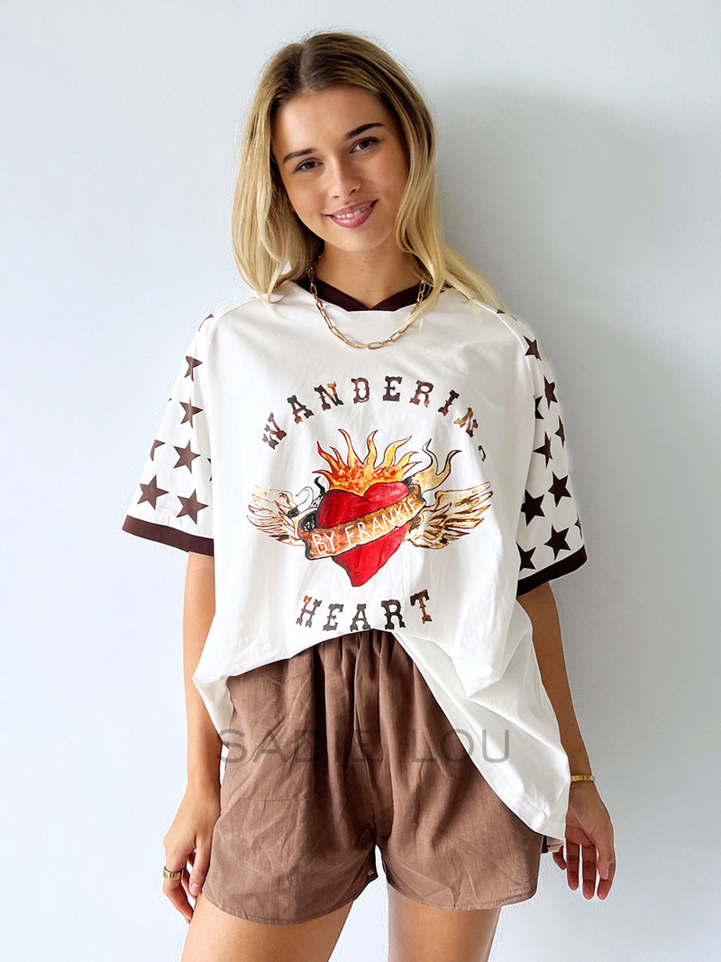 By Frankie / Wandering Hearts Tee