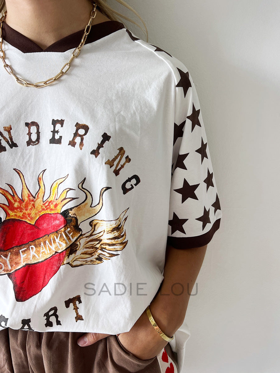 By Frankie / Wandering Hearts Tee
