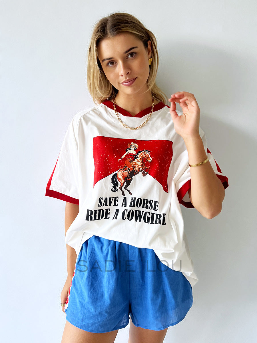 By Frankie / Save A Horse Tee