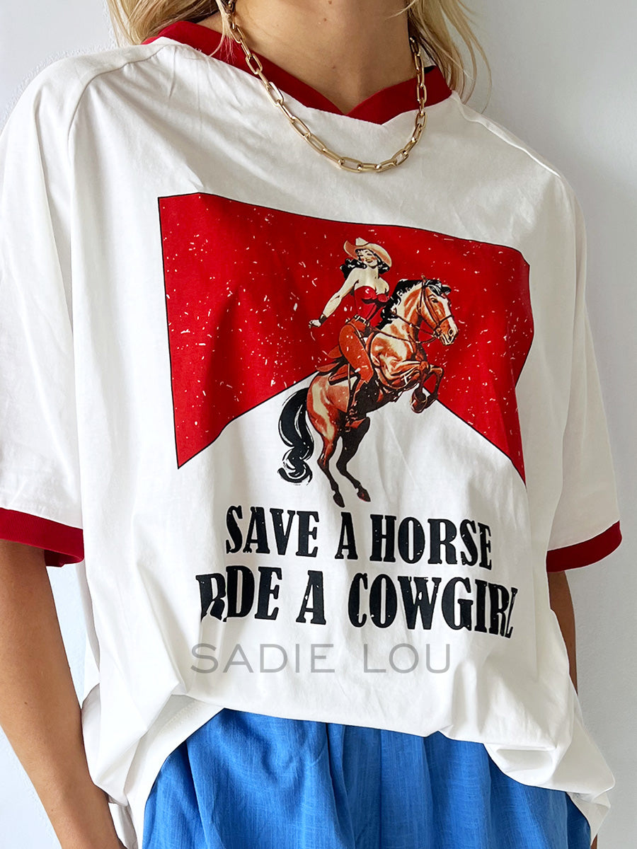 By Frankie / Save A Horse Tee