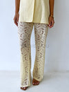 By Frankie / Belle Lace Pant Set - Butter