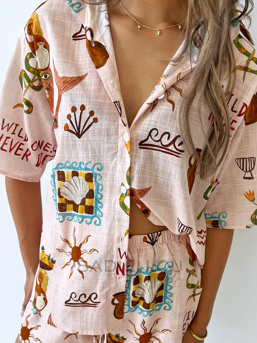 By Frankie / Wild Ones Short Set