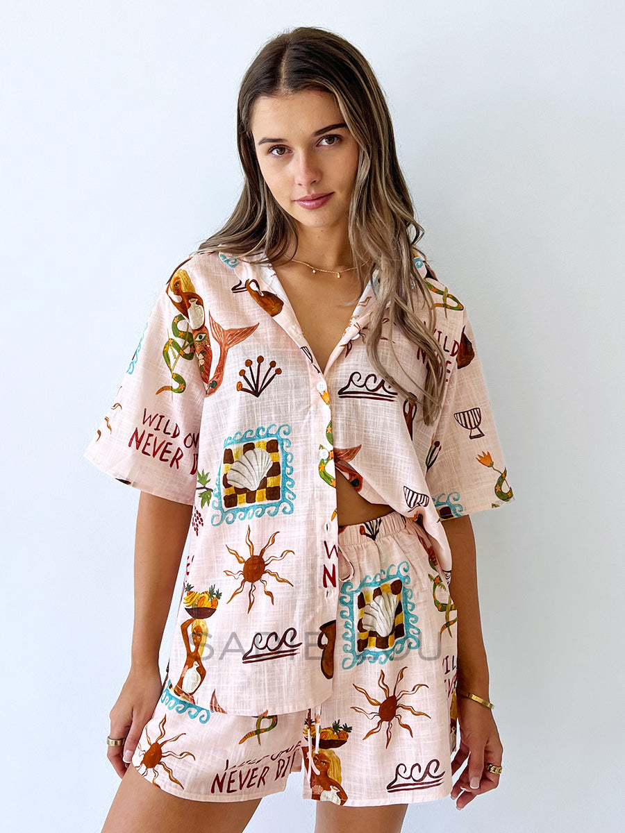 By Frankie / Wild Ones Short Set