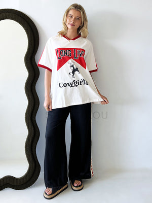 By Frankie / Long Live Cowgirls Tee