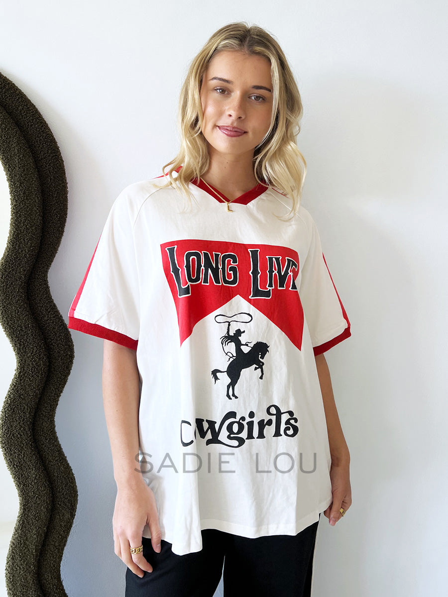 By Frankie / Long Live Cowgirls Tee