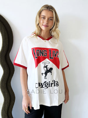 By Frankie / Long Live Cowgirls Tee