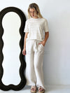 Little lies / Willow Cotton Tee - Blue