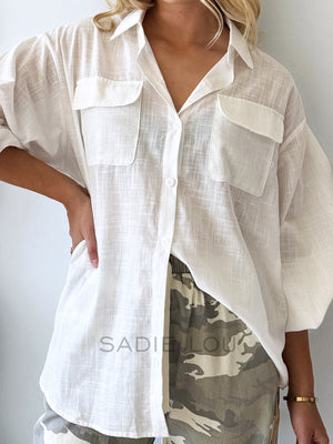 By Frankie / Riley Blouse - White