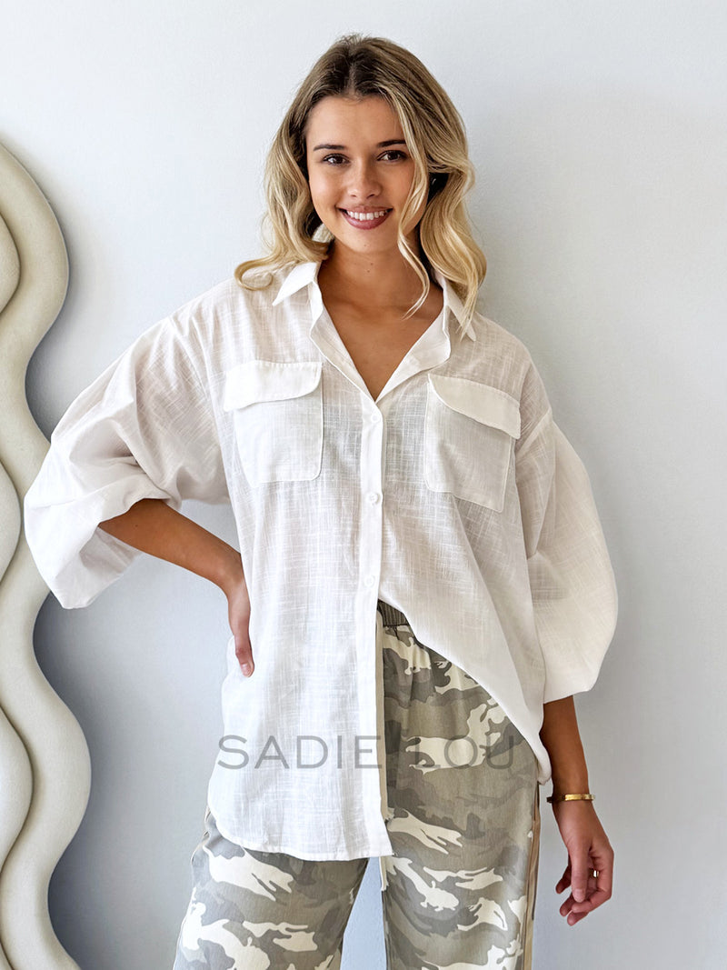 By Frankie / Riley Blouse - White