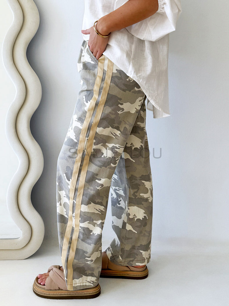 By Frankie / Camou Racer Pant